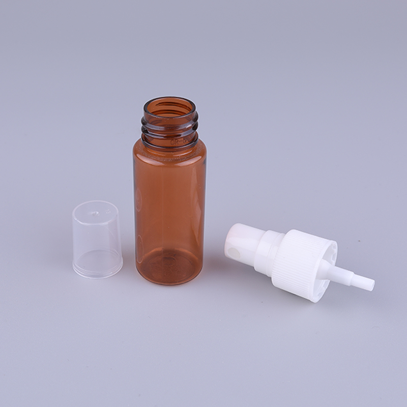 Empty Fine Mist PET 20ml Plastic Spray Bottle for Cosmetic Packaging