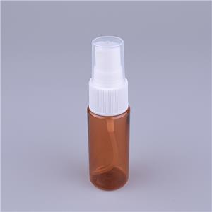 Empty Fine Mist PET 20ml Plastic Spray Bottle for Cosmetic Packaging