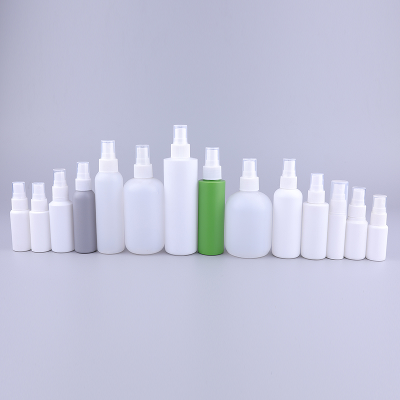 White 20ml PE Spray Bottle with Fine Mist Sprayer for Hand Clean Antibacterial Liquid