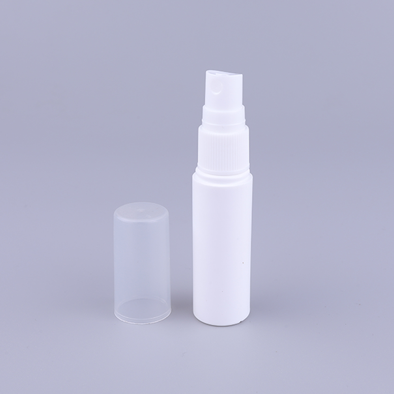 25ml HDPE Empty Plastic White Fine Mist Spray Bottle