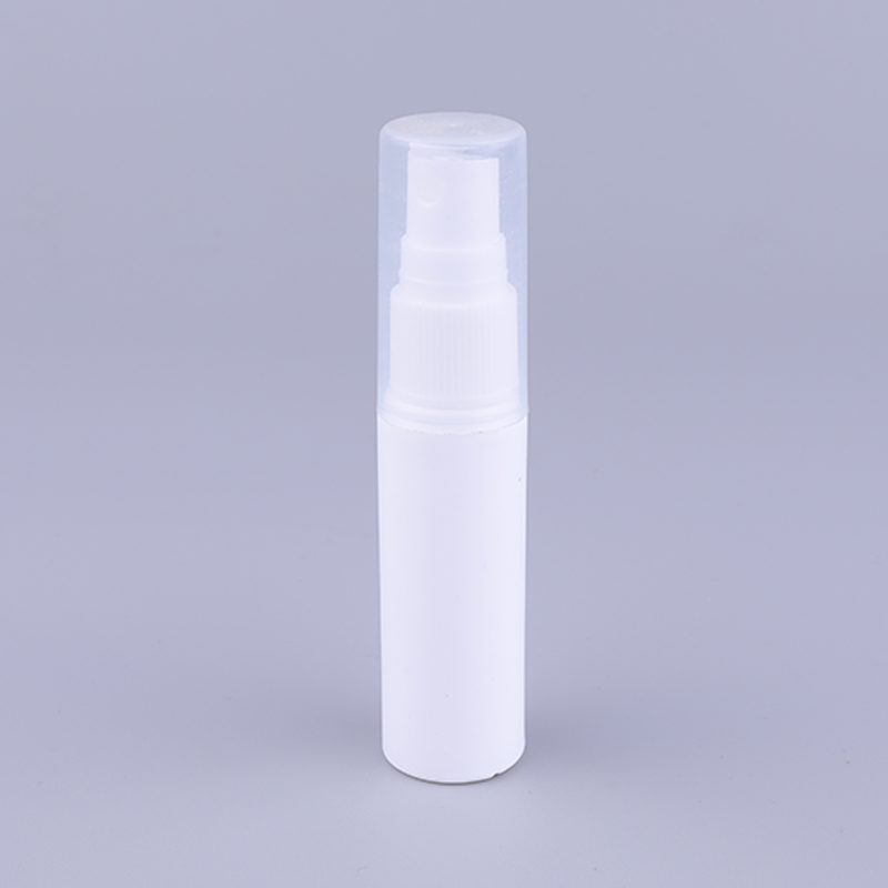 25ml HDPE Empty Plastic White Fine Mist Spray Bottle