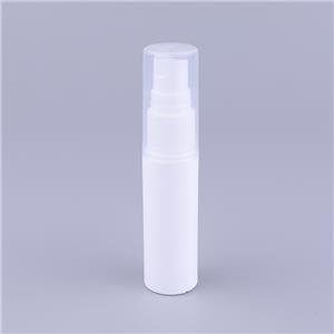 25ml HDPE Empty Plastic White Fine Mist Spray Bottle