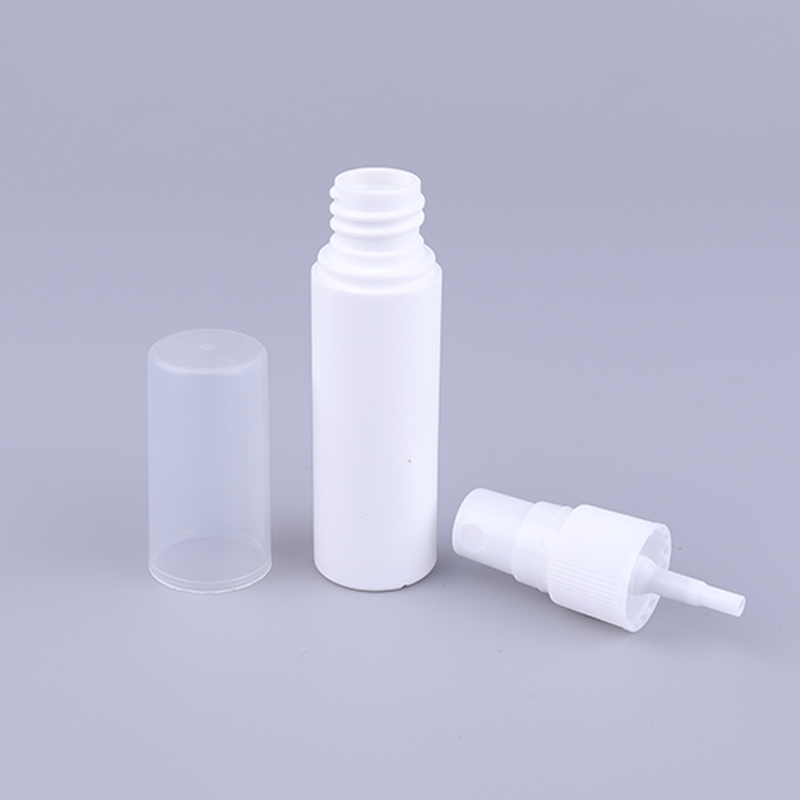 25ml HDPE Empty Plastic White Fine Mist Spray Bottle