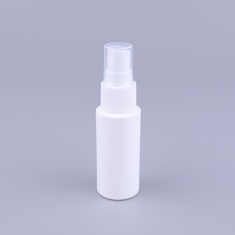 Mist Sprayer Plastic Bottle Flat Shoulder 30ml PE Cosmetics Packaging Container Perfume Fine Mist Spray Bottles