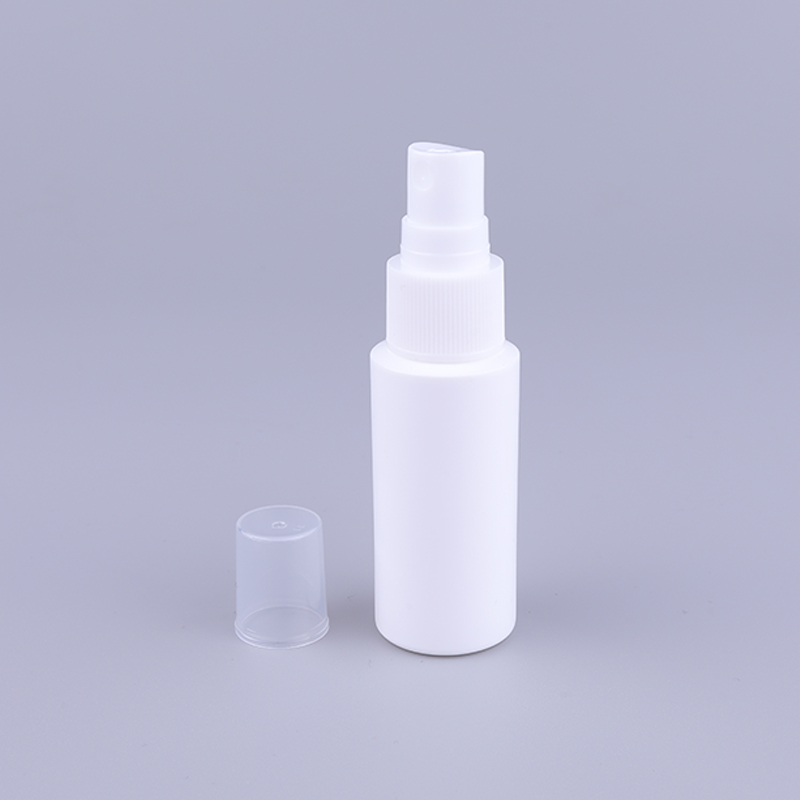 Mist Sprayer Plastic Bottle Flat Shoulder 30ml PE Cosmetics Packaging Container Perfume Fine Mist Spray Bottles