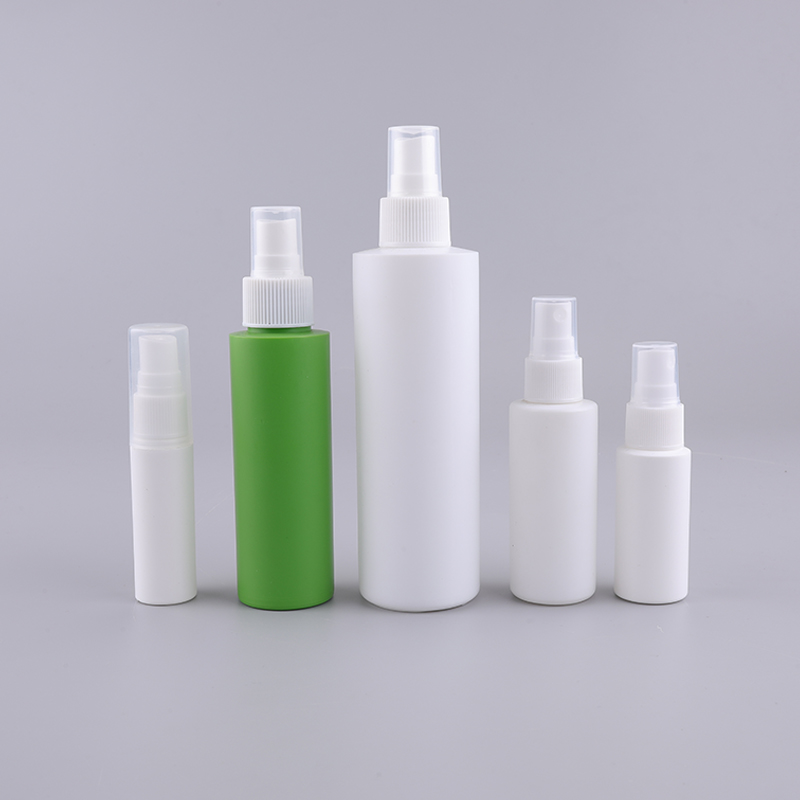 Mist Sprayer Plastic Bottle Flat Shoulder 30ml PE Cosmetics Packaging Container Perfume Fine Mist Spray Bottles