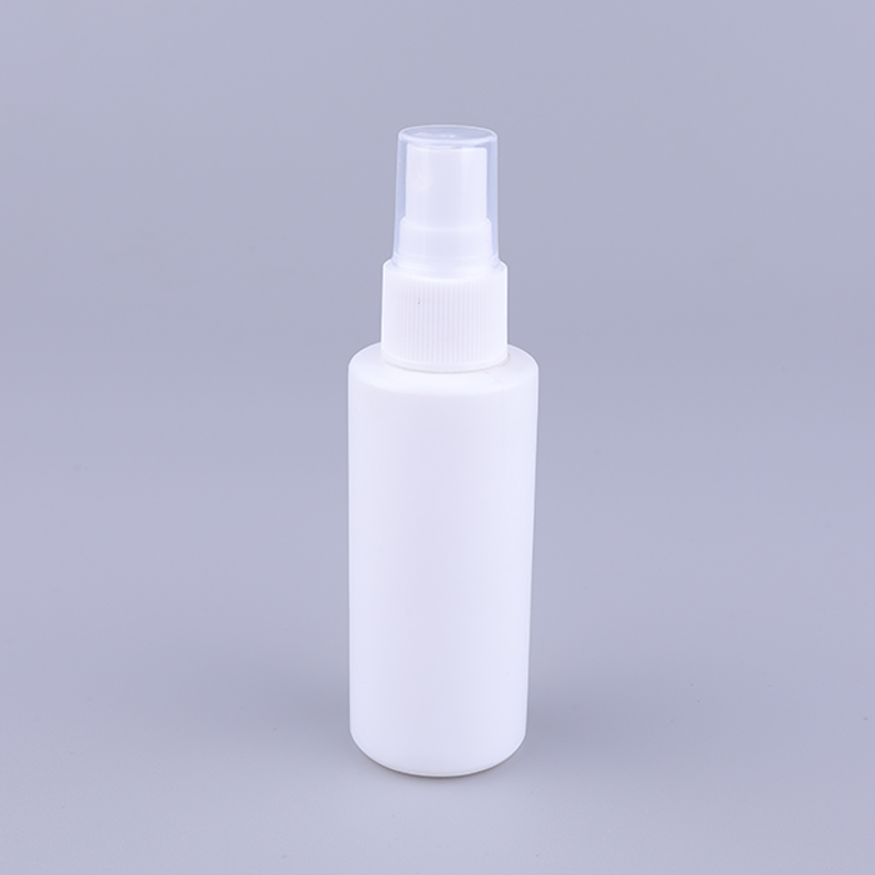 60ml Empty Custom Manufacturer HDPE Plastic Flat Shoulder Mist Spray Bottles