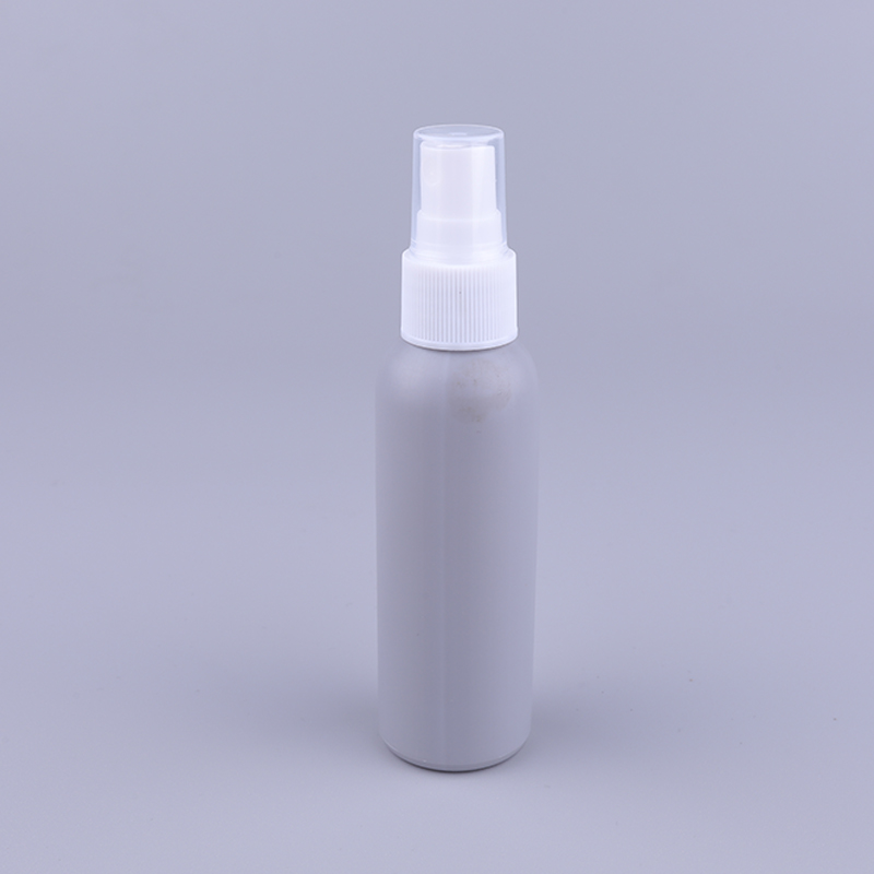 60ml PE Empty Grey Sunscreen Packaging Containers Water Deodorant Plastic Spray Bottle With Mist Sprayer