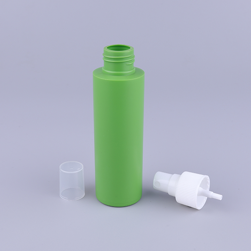 110ml Cosmetic Body Spray Plastic Bottles HDPE Flat Shoulder Fine Mist Sprayer Bottle Refillable Portable Travel Container Sprayers