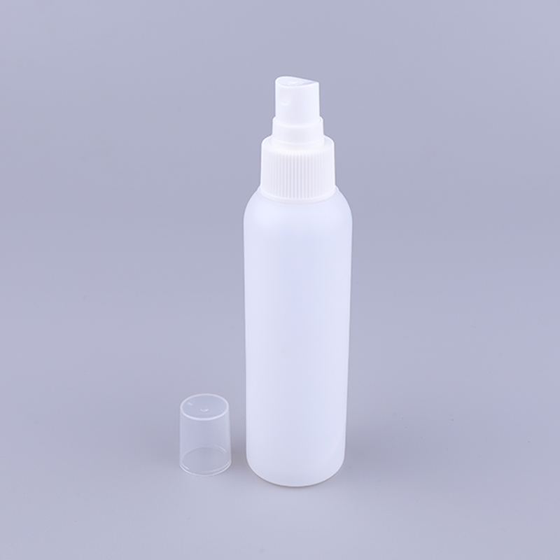 120ml PE Round Bottle Plastic Bouteille Body Lotion Pump Shower Gel Bottle Lash Shampoo and Conditioner Bottles