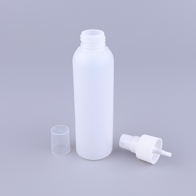 120ml PE Round Bottle Plastic Bouteille Body Lotion Pump Shower Gel Bottle Lash Shampoo and Conditioner Bottles