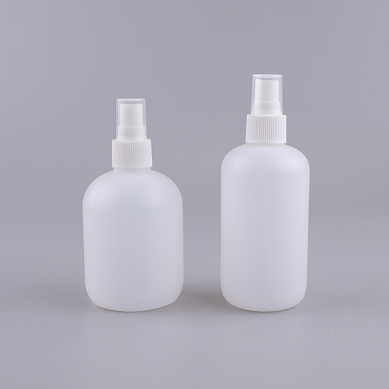 250ml Empty White Plastic HDPE Fine Mist Perfume Spray Bottle