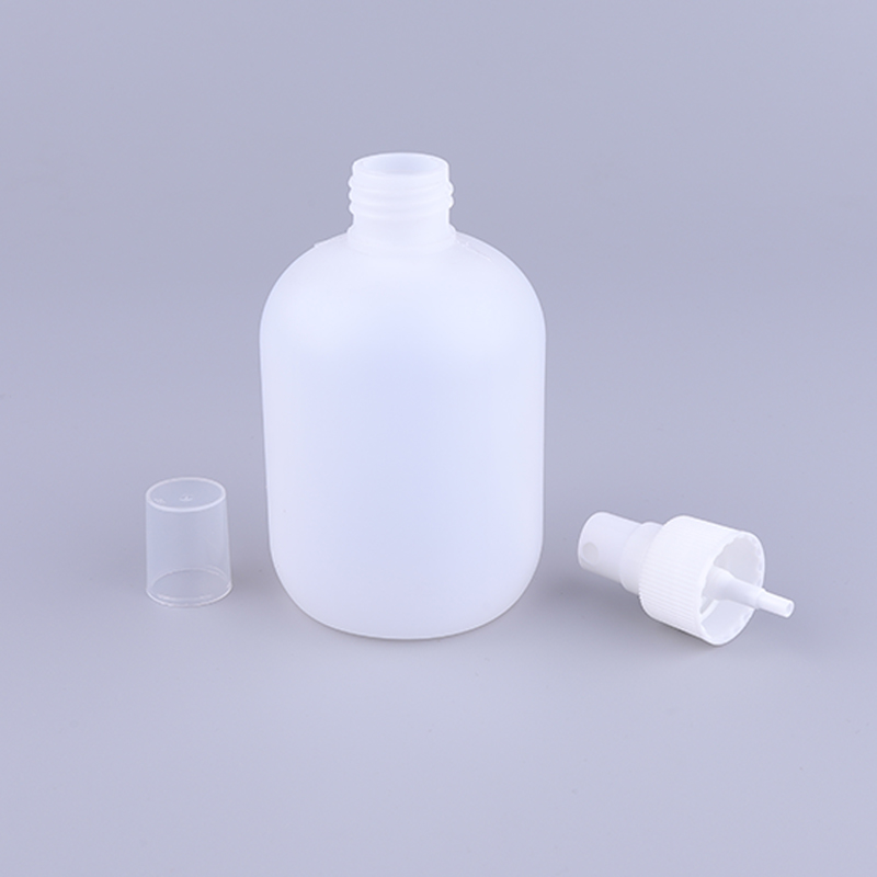 250ml Empty White Plastic HDPE Fine Mist Perfume Spray Bottle