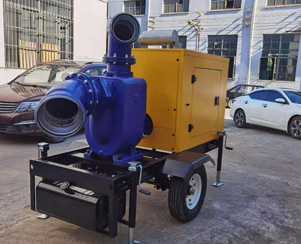 trailer dewatering pump