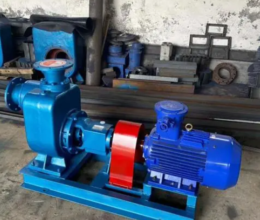 electric self-priming pump