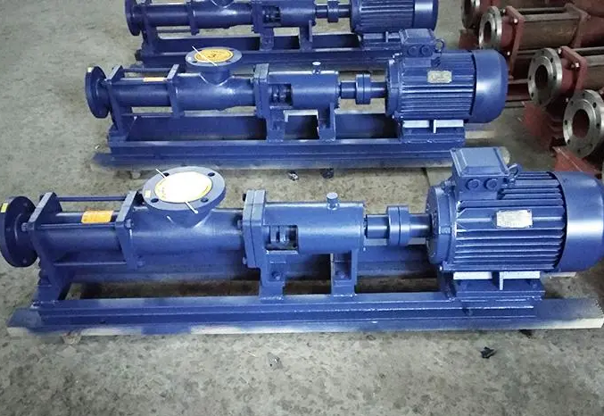 sludge single screw pump