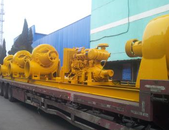 Diesel water pump industrial application