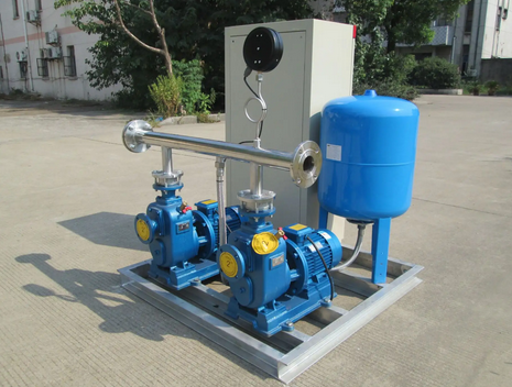 Self-priming pump phase loss protection technology