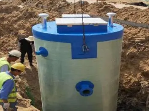 Integrated sewage lifting pump station