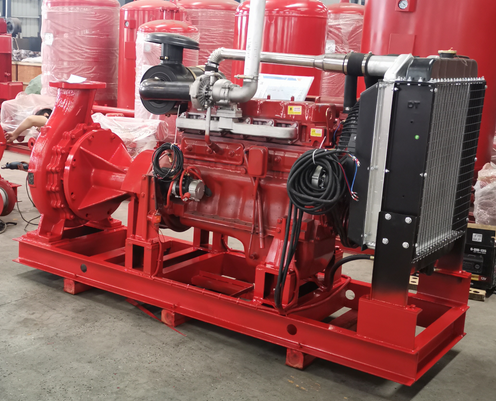 Diesel engine fire pump working principle