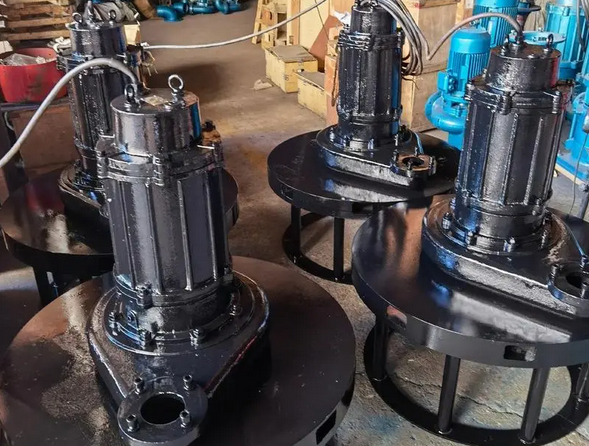 Corrosion-resistant sewage pumps