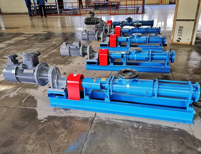 Screw pump wastewater treatment application