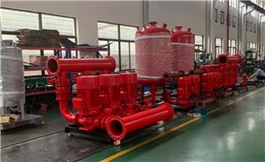 Fire pumps are often used in conjunction with pressure tanks and as part of a complete system