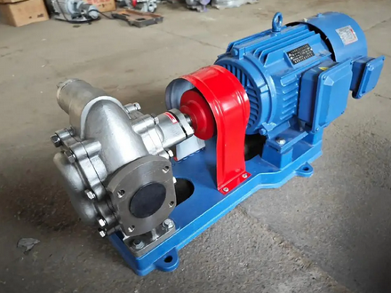 Gear pump working characteristics