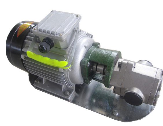 Working principle of portable oil pump