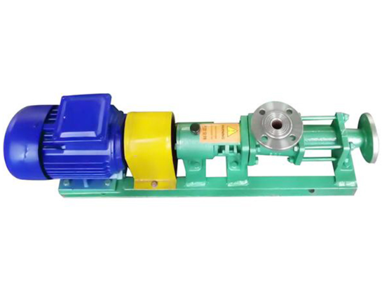 Relationship between screw pump speed and viscosity