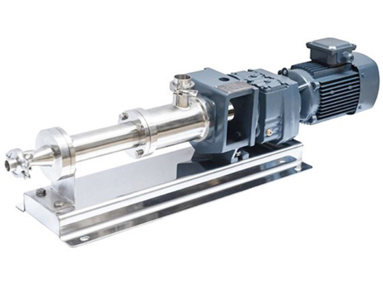 Relationship between screw pump speed and flow