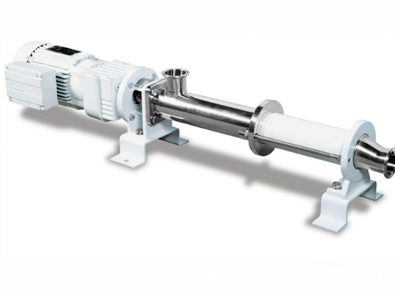 Screw pump suction mode