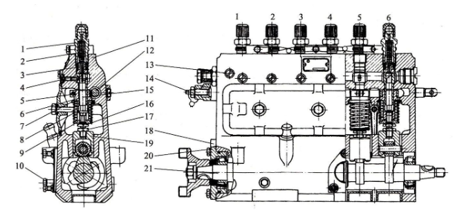 skid-mounted diesel engine driven drainage pump