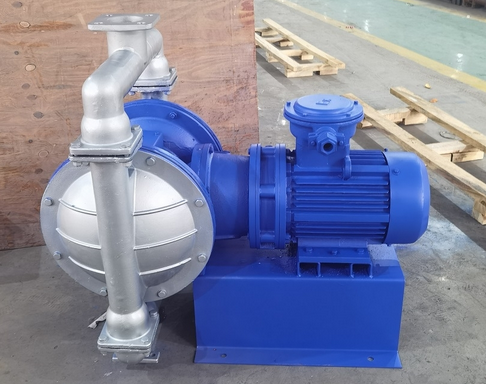 Electric diaphragm pumps for petrochemical industry applications