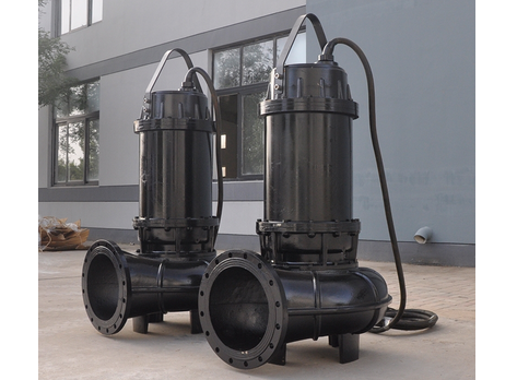 Working principle of anti-clogging sewage pump