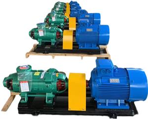 Horizontal multistage centrifugal pump