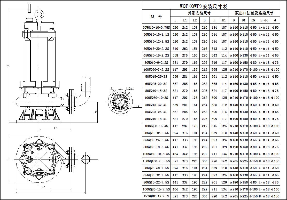 effluent pump