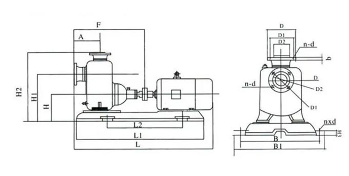 self-priming pump