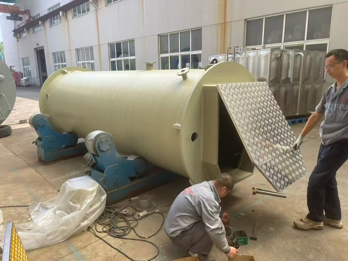 Professional Practice Centered on FRP Prefabricated Pump Stations