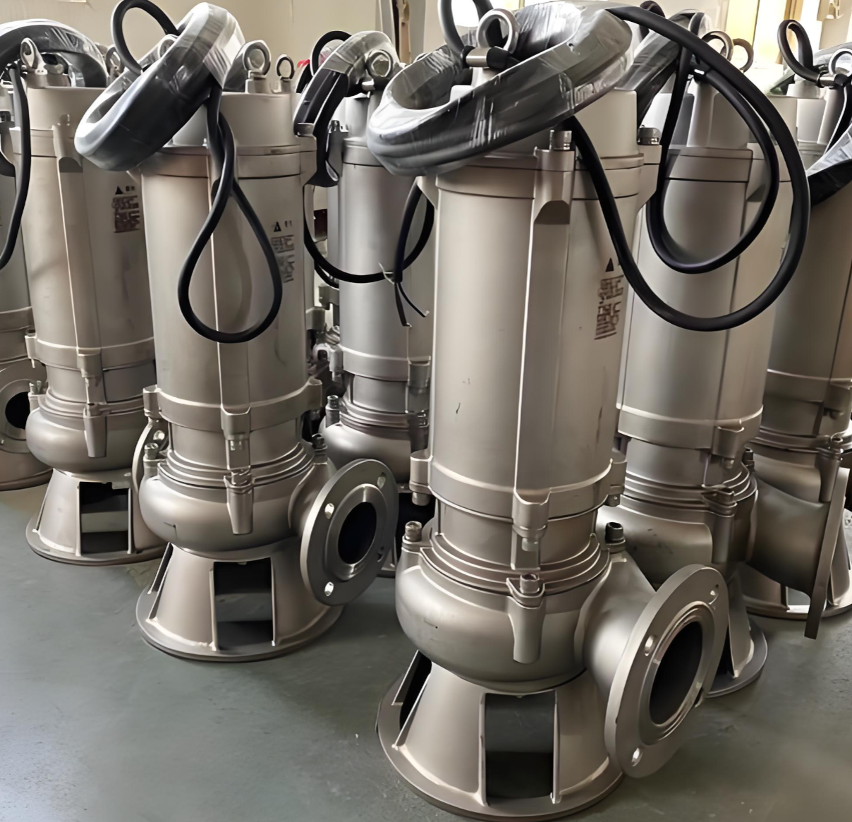 corrosion resistant sewage pump