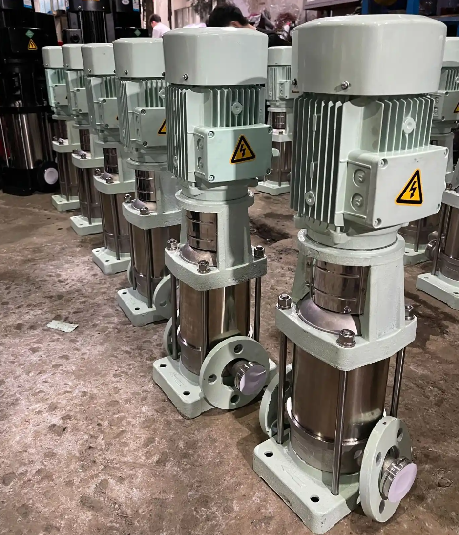 space saving water pump