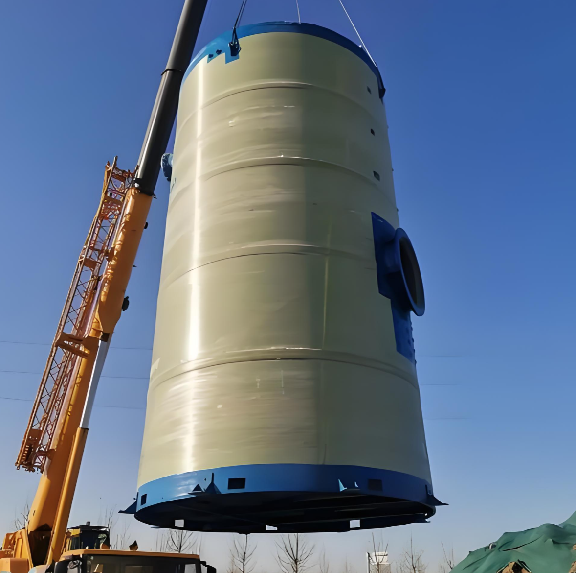 Water supply pump station