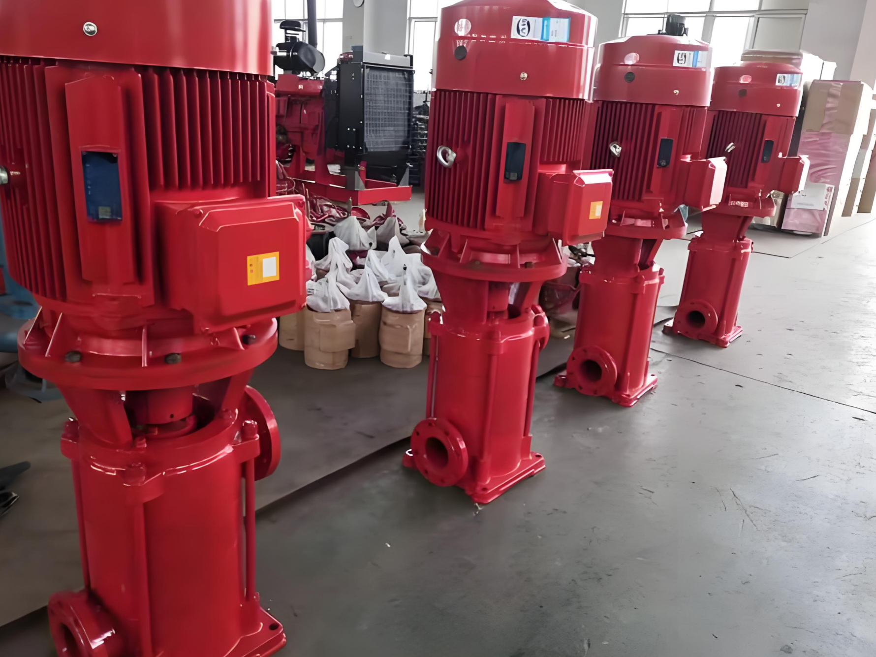 electric fire pump