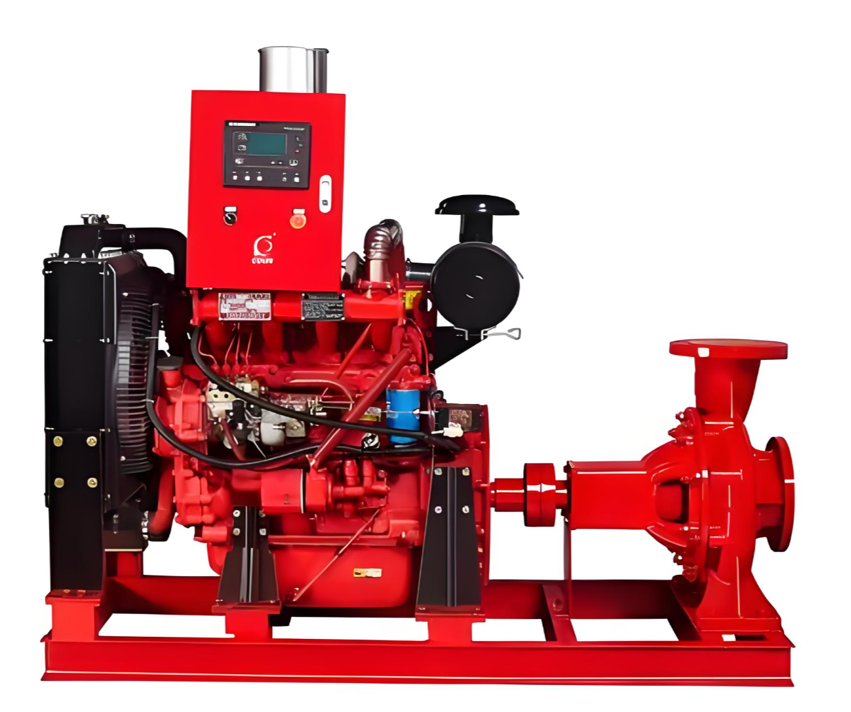 skid mounted fire pump set