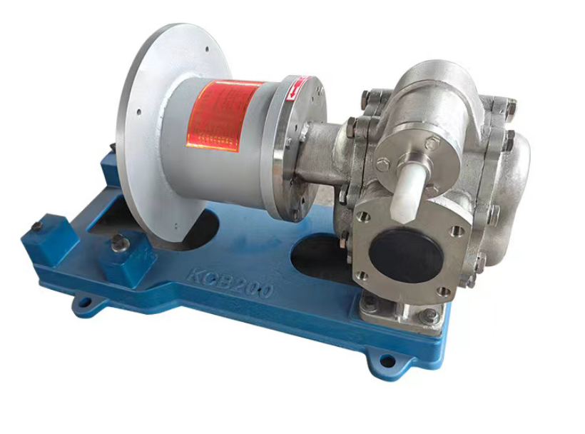 gear pump for high viscosity oil