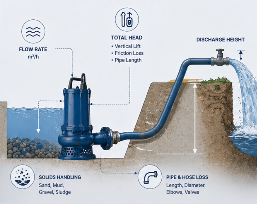portable dewatering pump