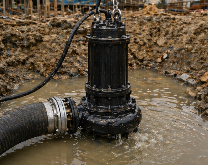 construction dewatering pump
