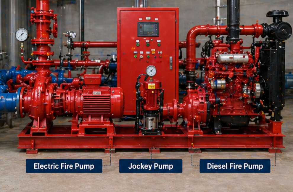 electric fire pump