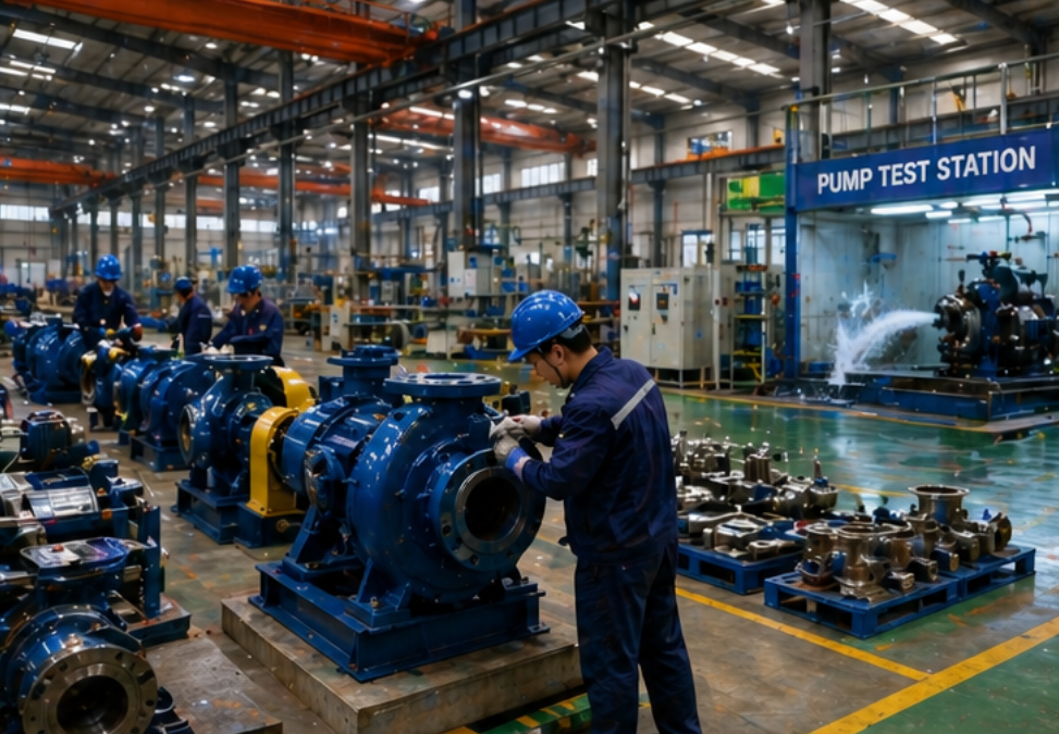 Industrial pumps
