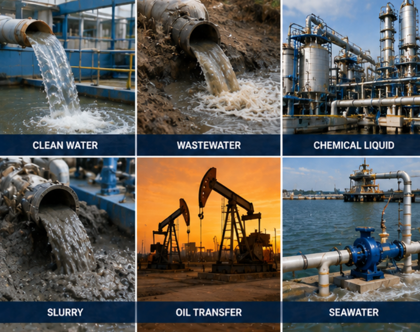industrial pump specification sheet​